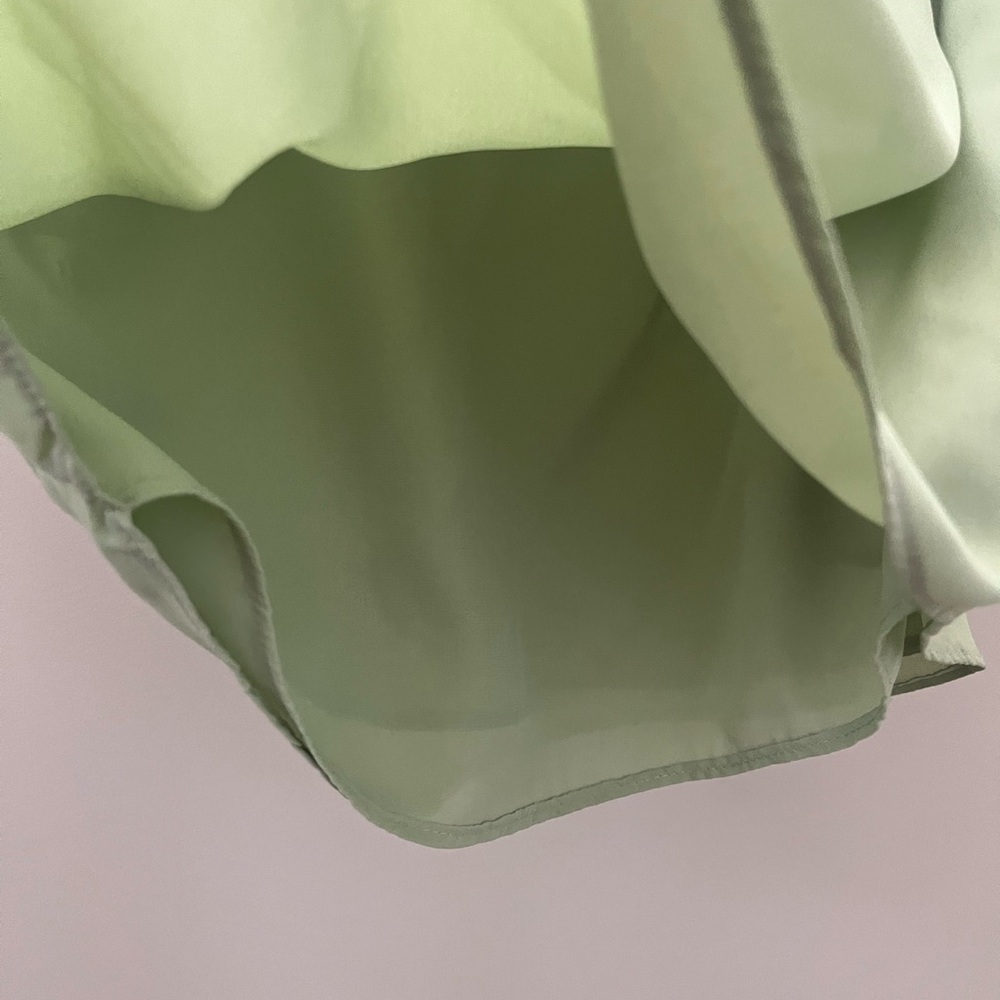 Layered split sleeve solid top XS - Picture 6 of 9